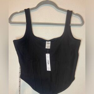 NWT Victoria Secret PINK Corset top in